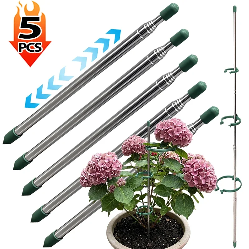 5/1 قطعة حلقة دعم نباتات قابلة - مراجعة Plant Parent Tools وسعره